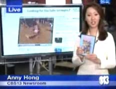 CBS 13 story on the river party video